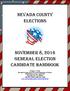 NEVADA COUNTY ELECTIONS