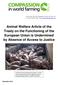 Animal Welfare Article of the Treaty on the Functioning of the European Union is Undermined by Absence of Access to Justice