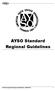 AYSO Standard Regional Guidelines