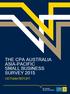 THE CPA AUSTRALIA ASIA-PACIFIC SMALL BUSINESS SURVEY 2015 VIETNAM REPORT
