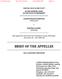 BRIEF OF THE APPELLEE