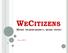 WECITIZENS MORE TRANSPARENCY, MORE TRUST. June 2017
