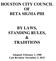 HOUSTON CITY COUNCIL OF BETA SIGMA PHI BY LAWS, STANDING RULES, & TRADITIONS