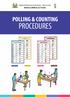National Electoral Commission - Siera Leone MARCH 2018 ELECTIONS POLLING & COUNTING PROCEDURES