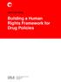 CELS Case Study Building a Human Rights Framework for Drug Policies