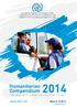 Compendium Strengthening our strategic response for over 60 years. Humanitarian.  #IOMHC2014