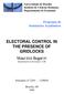 ELECTORAL CONTROL IN THE PRESENCE OF GRIDLOCKS