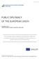 PUBLIC DIPLOMACY OF THE EUROPEAN UNION
