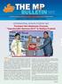 THE MP BULLETIN. A monthly publication of Directorate of Public Relations Government of Madhya Pradesh. mpinfo.org - A Gateway to Madhya Pradesh