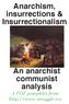 Anarchism, insurrections & Insurrectionalism An anarchist communist analysis