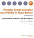 Poverty, Social Exclusion and Welfare in Rural Britain