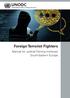 Foreign Terrorist Fighters. Manual for Judicial Training Institutes South-Eastern Europe