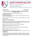BULLETIN OCTOBER, 2012 RECENT CHANGES TO LAW RELATING TO COMPETITIVE BIDDING, PURCHASING AND COUNTY FINANCE