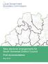 New electoral arrangements for South Somerset District Council. Final recommendations