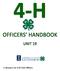 A Resource for 4-H Club Officers