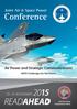 Conference CONFERENCE Joint Air & Space Power. Air Power and Strategic Communications NOVEMBER. NATO Challenges for the Future