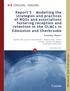 Report 5 Modelling the strategies and practices of NGOs and associations fostering reception and retention in the OLMCs in Edmonton and Sherbrooke