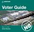 Voter Guide. May 31, 2018 Union Election