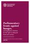 Parliamentary fronts against hunger, and legislative initiatives for the right to adequate food and nutrition