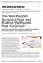 The Well-Pleaded Complaint Rule and Pushing the Bounds Post- McCulloch