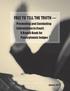 Free to Tell the Truth. Preventing and Combating Intimidation in Court: A Bench Book for Pennsylvania Judges