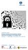 Conference report Privacy, security and surveillance: tackling dilemmas and dangers in the digital realm Monday 17 Wednesday 19 November 2014 WP1361