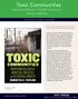 Toxic Communities. Environmental Racism, Industrial Pollution, and Residential Mobility INSTRUCTOR S GUIDE NYU PRESS