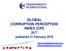 GLOBAL CORRUPTION PERCEPTION INDEX (CPI) 2017 published 21 February