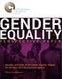 Benefits and Costs of the Gender Equality Targets for the Post-2015 Development Agenda
