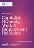 SPERI Paper No.2. Capitalist Diversity, Work & Employment Relations. Christel Lane and Geoffrey Wood