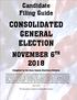 CONSOLIDATED GENERAL ELECTION