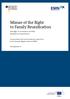 Misuse of the Right to Family Reunification