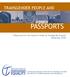 Passports. transgender people and. A Resource from the National Center for Transgender Equality September 2008