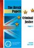 Brexit Paper 5: Criminal Justice