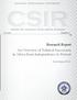 CSIR. Research Report An Overview of Political Succession in Africa from Independence to Present. Kris Inman, Ph.D.