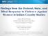 Findings from the Federal, State, and Tribal Response to Violence Against Women in Indian Country Studies