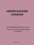 UNITED NATIONS CHARTER