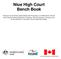 Niue High Court Bench Book