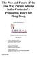 The Past and Future of the One Way Permit Scheme in the Context of a Population Policy for Hong Kong