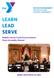 LEARN LEAD SERVE. Middle School Youth & Government State Assembly Manual
