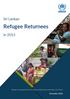 Sri Lankan. Refugee Returnees. in Results of Household Visit Protection Monitoring Interviews (Tool Two) December
