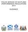 POLICE SERVICE OF SCOTLAND (PERFORMANCE) REGULATIONS 2014 GUIDANCE