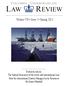 Featured Article: The Natural Resources of the Arctic and International Law: How the International System Manages Arctic Resources By James Marshall