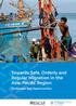 Towards Safe, Orderly and Regular Migration in the Asia Pacific Region