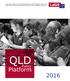 Queensland State Policy Platform 2016