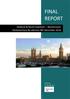 FINAL REPORT. Sleaford & North Hykeham Westminster Parliamentary By-election 8th December 2016