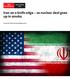Iran on a knife edge as nuclear deal goes up in smoke. A report by The Economist Intelligence Unit
