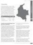COLOMBIA. Colombia. Prevalence and Sectoral Distribution of the Worst Forms of Child Labor