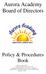 Aurora Academy Board of Directors. Policy & Procedures Book