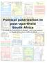 Political polarization in post-apartheid South-Africa.